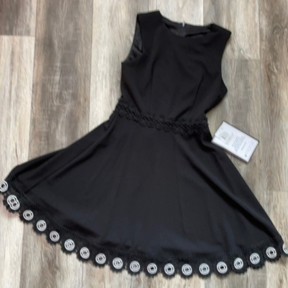 NWT b darlin Black white dress B Darlin size 1/2